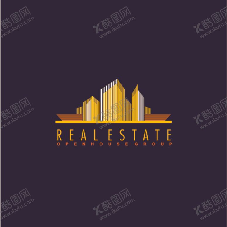 编号：42870410110922208649【酷图网】源文件下载-房地产logo