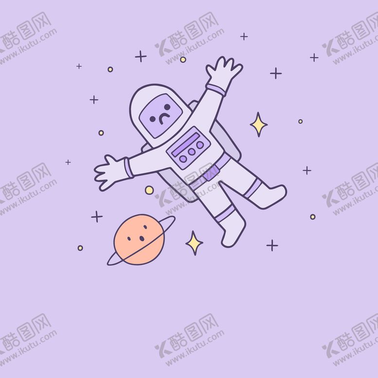 编号：48963510081624213194【酷图网】源文件下载-宇航员 