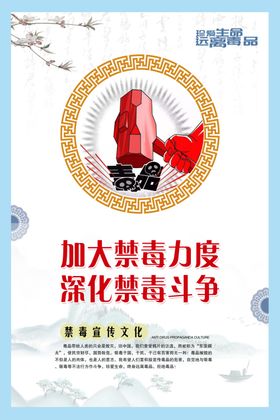 禁毒展板