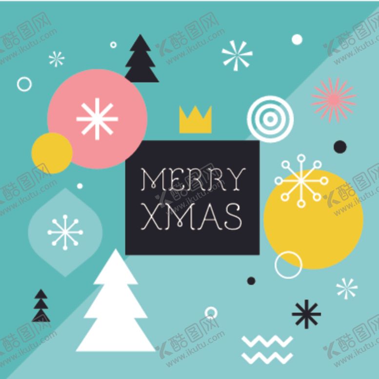 编号：59735109110859078919【酷图网】源文件下载-小清新圣诞节创意图案
