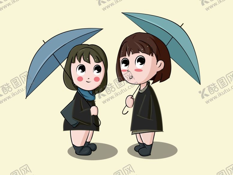 编号：82903207041525469800【酷图网】源文件下载-Q版插画