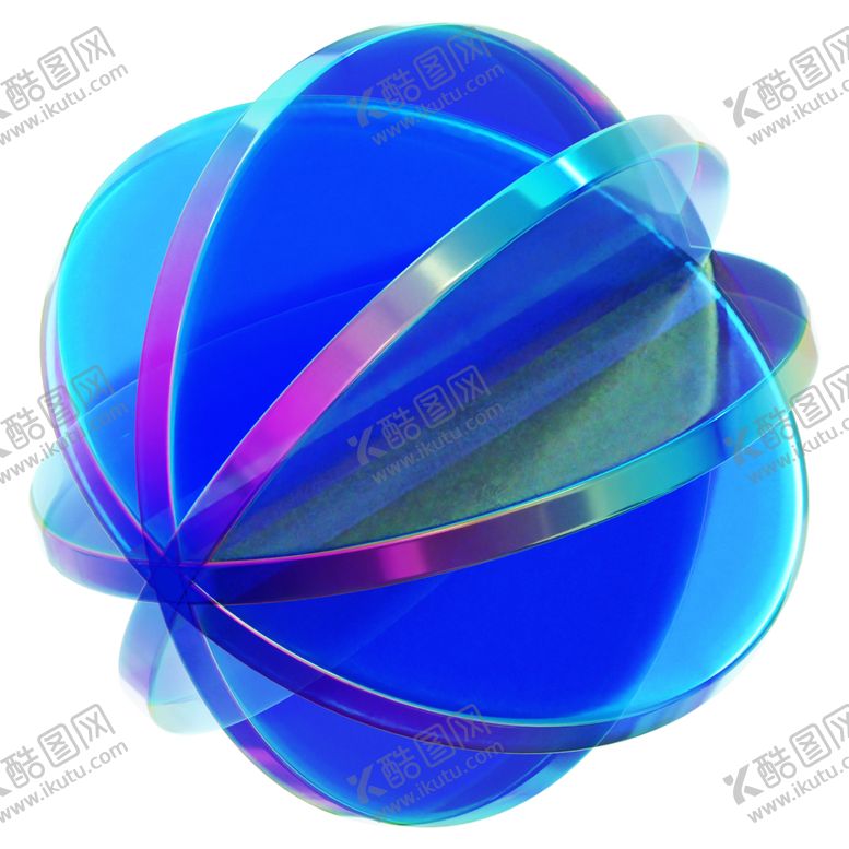 编号：96507802170125251066【酷图网】源文件下载-抽象蓝色玻璃