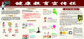 脑卒中健康教育宣传栏