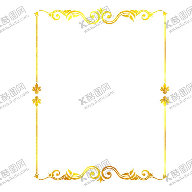 编号：91034209242101183436【酷图网】源文件下载-金色边框底纹纹理