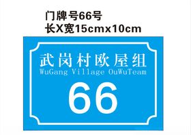 门牌