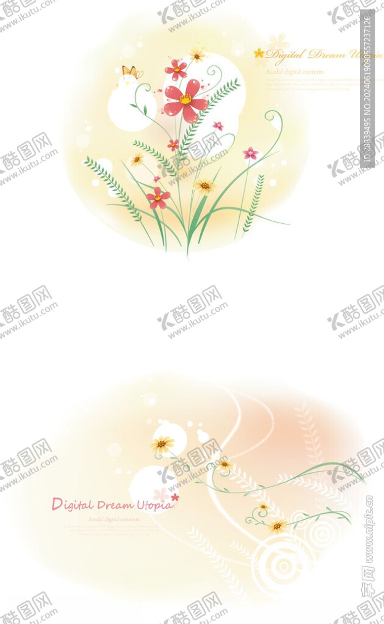编号：59204102101026442103【酷图网】源文件下载-矢量花朵