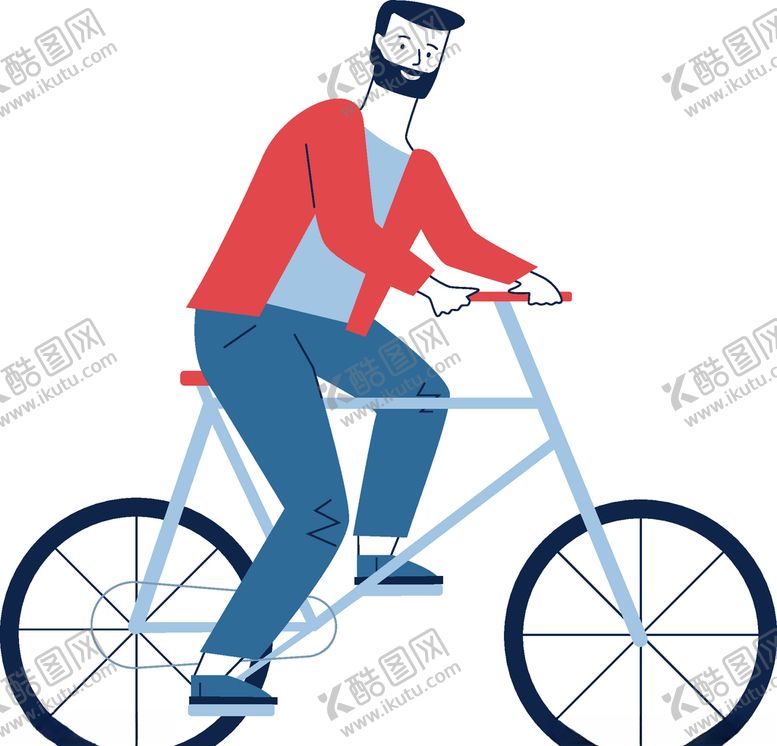 编号：27186305050808067241【酷图网】源文件下载-骑自行车