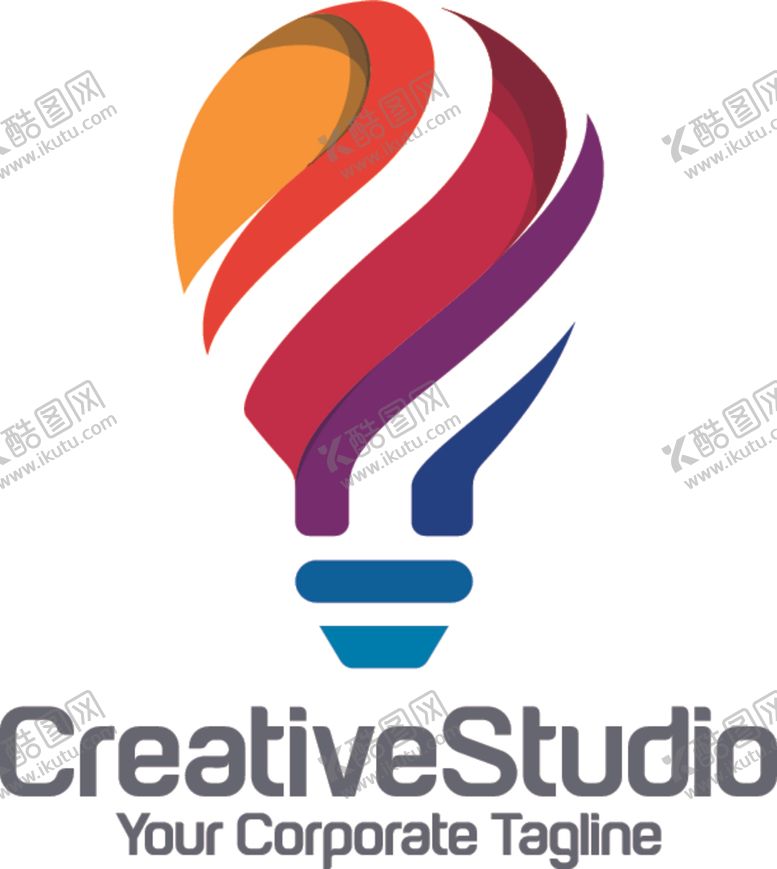 编号：88878310030640502563【酷图网】源文件下载-灯泡LOGO