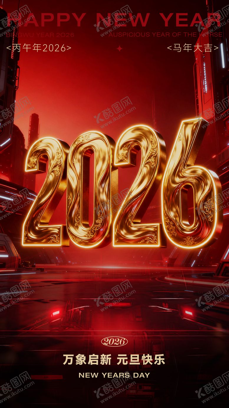 编号：19543512300959381756【酷图网】源文件下载-元旦海报