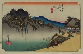 日本街景风景浮世绘