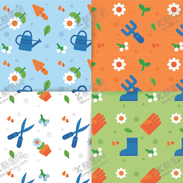 编号：92714409211827111863【酷图网】源文件下载-无缝花纹