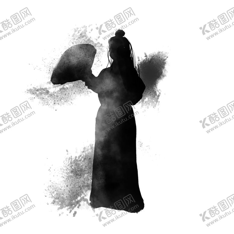 编号：81485205091451136603【酷图网】源文件下载-武侠人物剪影