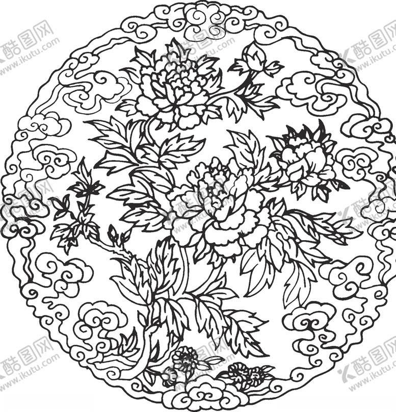 编号：62602310100935333883【酷图网】源文件下载-镂空花图案