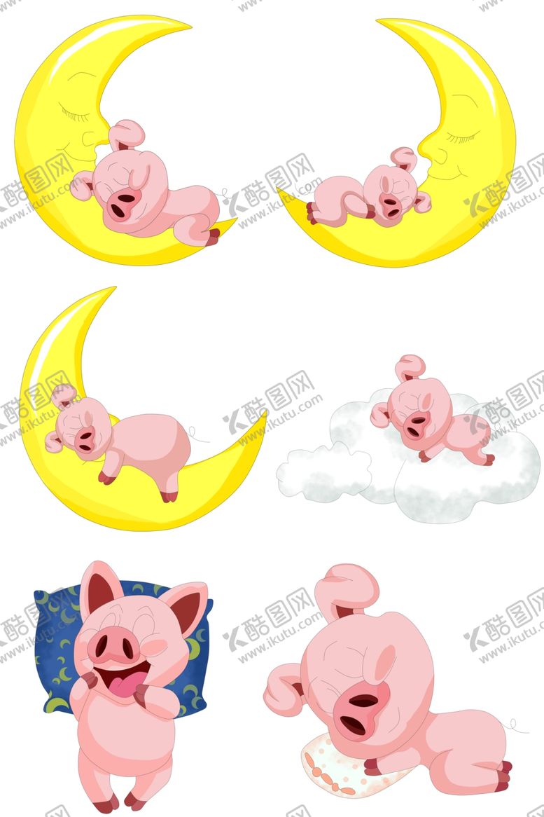 编号：88268609241847537609【酷图网】源文件下载-世界睡眠日卡通手绘小动物可爱风