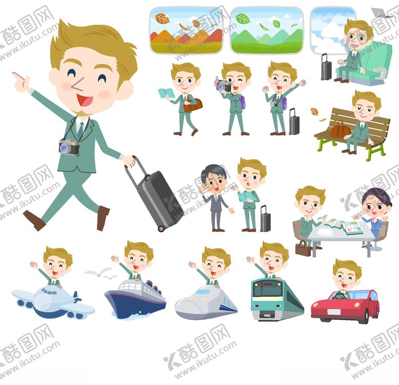 编号：52899710220723125165【酷图网】源文件下载-卡通人物