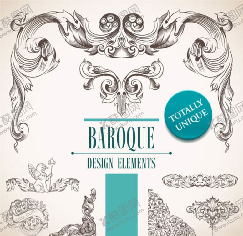 编号：61932810211219233293【酷图网】源文件下载-欧式复古花纹图案边框贺卡