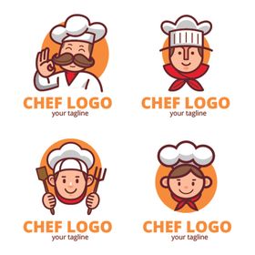 厨师标志设计集合