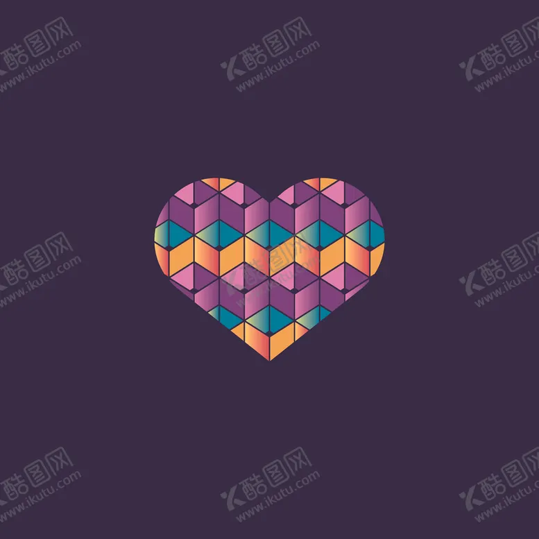 编号：10477810092156359288【酷图网】源文件下载-爱心标志