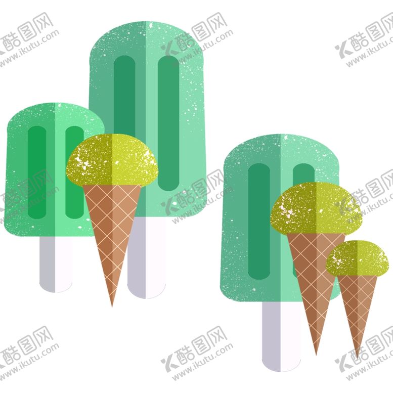 编号：12936410090025194883【酷图网】源文件下载-冰淇淋