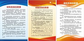 制度牌岗位财务企业岗位职责展板