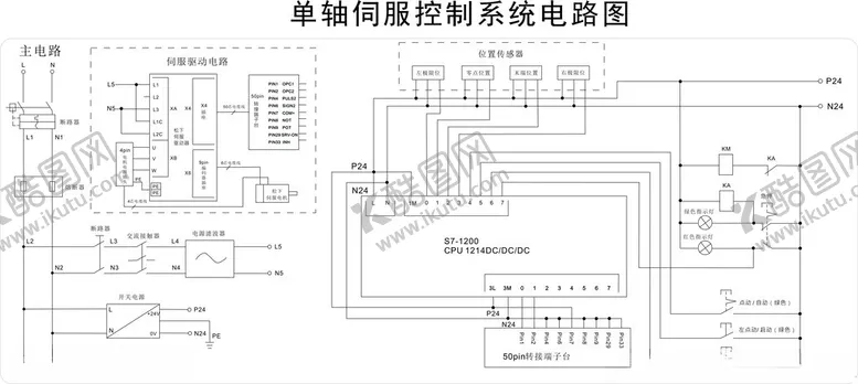 编号：46436703010133056555【酷图网】源文件下载-单轴伺服控制系统
