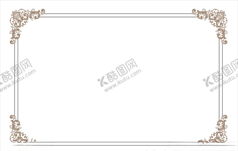 编号：13819003290714153151【酷图网】源文件下载-欧式花纹边框