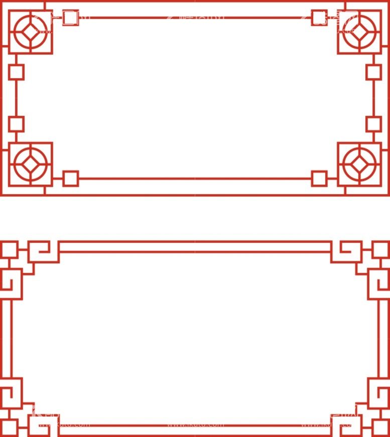 编号：81084710272313578294【酷图网】源文件下载-边框相框 中式边框
