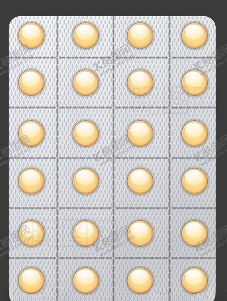 编号：52170205100447519563【酷图网】源文件下载-锡纸药片