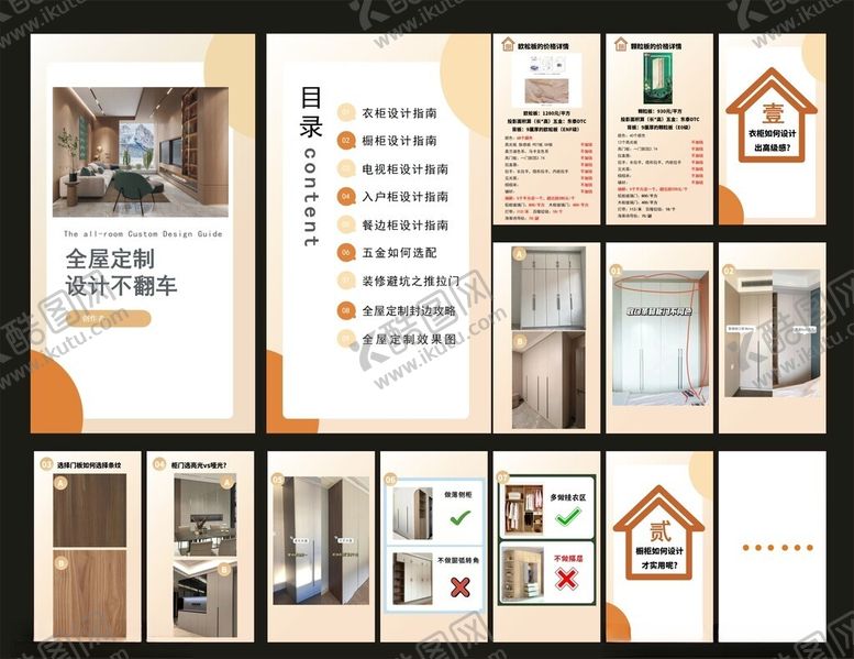 编号：91543309220210232407【酷图网】源文件下载-全屋定制设计方案