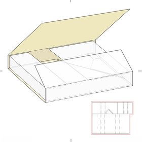 礼盒立面展开图