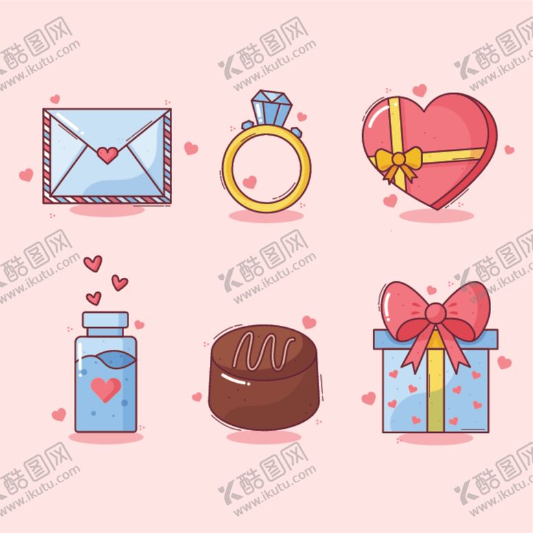 编号：34274609281732543122【酷图网】源文件下载-情人节素材