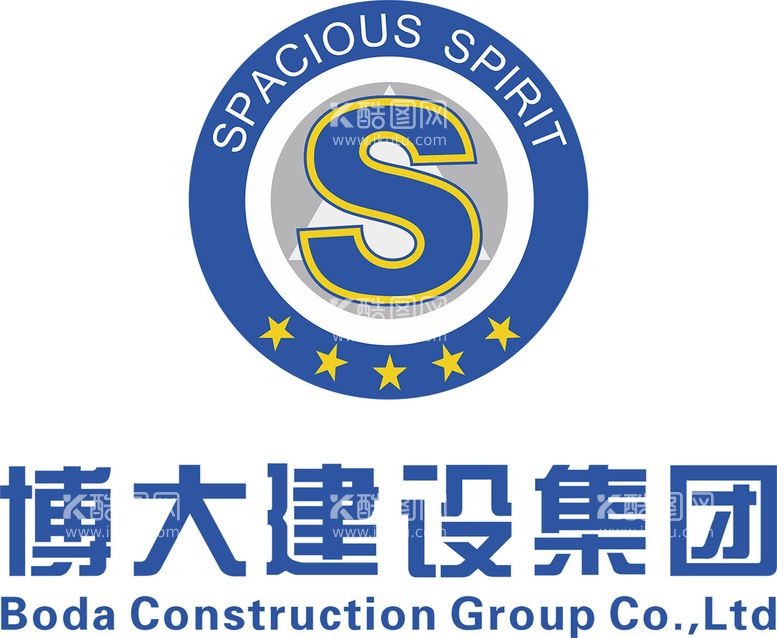 编号：58134311200359046842【酷图网】源文件下载-博大建设logo