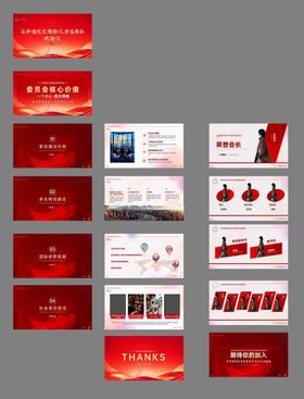 年会述职ppt模板