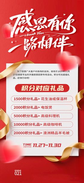 感恩相伴一路同行海报