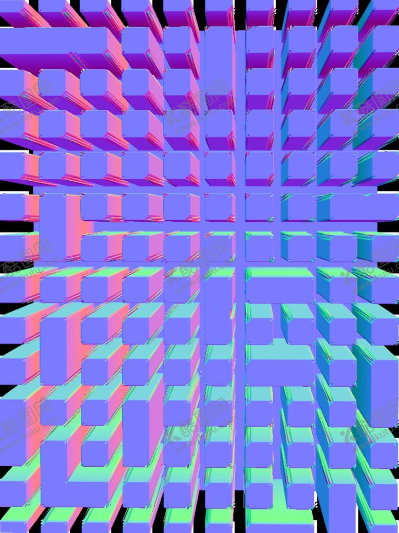 编号：31071405090337561366【酷图网】源文件下载-3d背景墙立体空间素材