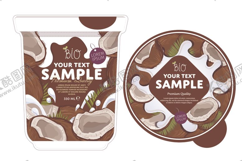 编号：42452511011627057704【酷图网】源文件下载-水果酸奶