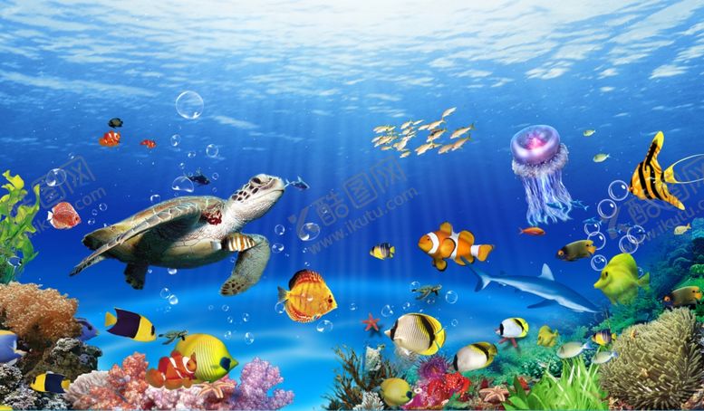 编号：70137403281814049031【酷图网】源文件下载-海洋生物