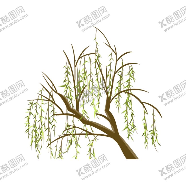 编号：44933707090125036752【酷图网】源文件下载-柳条柳枝