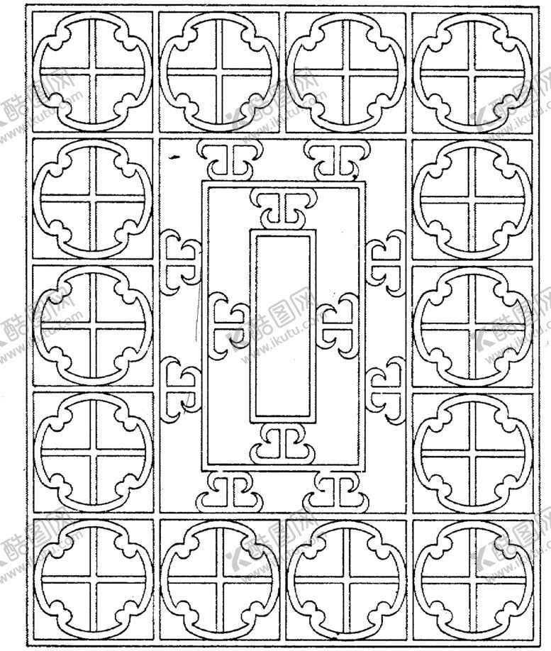 编号：60050909210157065456【酷图网】源文件下载-镂空花图案