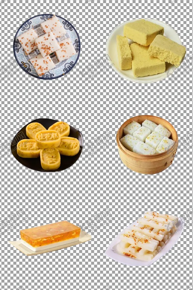 编号：25505905031213313152【酷图网】源文件下载-传统手工桂花糕