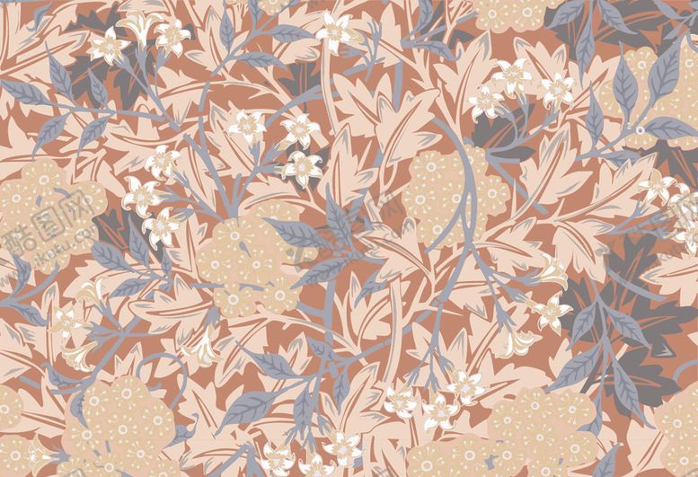 编号：99202209231549153125【酷图网】源文件下载-植物花朵背景底纹