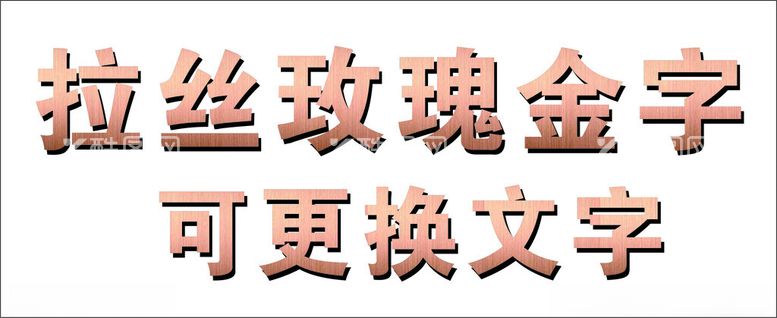 编号：33524212140707267636【酷图网】源文件下载-拉丝钛金字