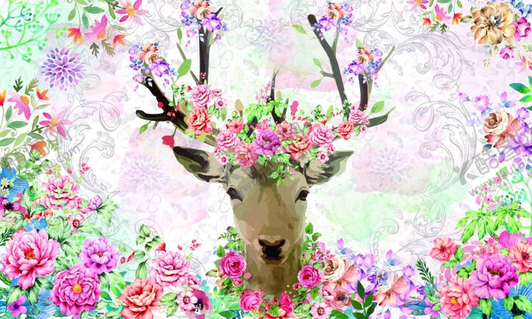 编号：43134509280523327570【酷图网】源文件下载-装饰画背景墙