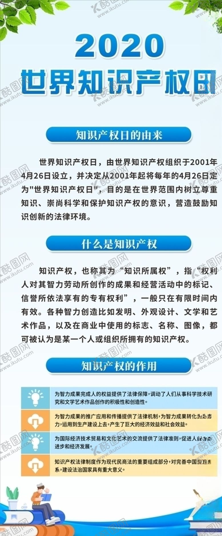 编号：88035609091735336144【酷图网】源文件下载-世界知识产权日传单海报展架