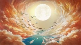 梦幻插画卡通手绘梦幻插画