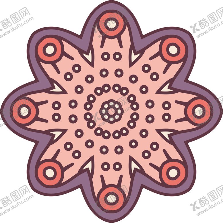 编号：62575104161430114296【酷图网】源文件下载-复古花纹图案