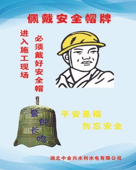 佩带安全帽