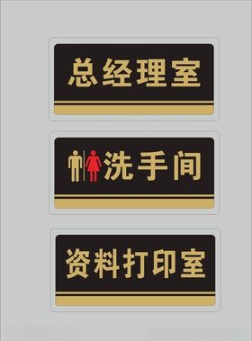 总经理办公室门牌