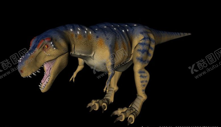 编号：46137909260406332858【酷图网】源文件下载-C4D恐龙模型