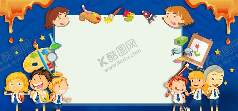 编号：10982110101716381546【酷图网】源文件下载-美术培训班海报背景